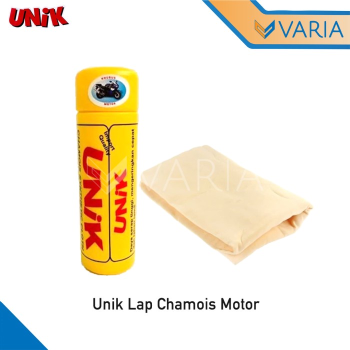 Unik Lap Chamois Motor Tube Kanebo Synthetic Cloth 32 x 21,5 cm