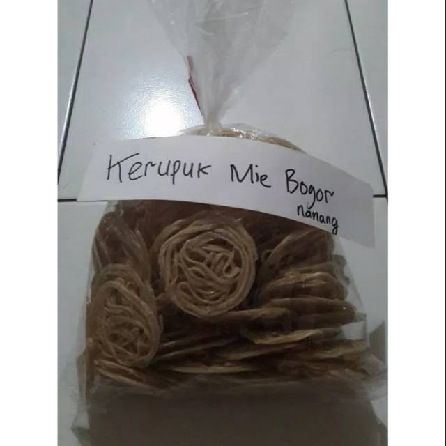 

Kerupuk Mie Bogor Ukuran kecil