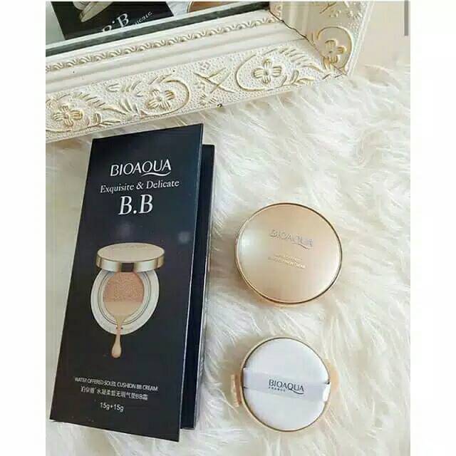 BIOAQUA BB CUSHION , COD BB BIOAQUA CUSHION MURAH
