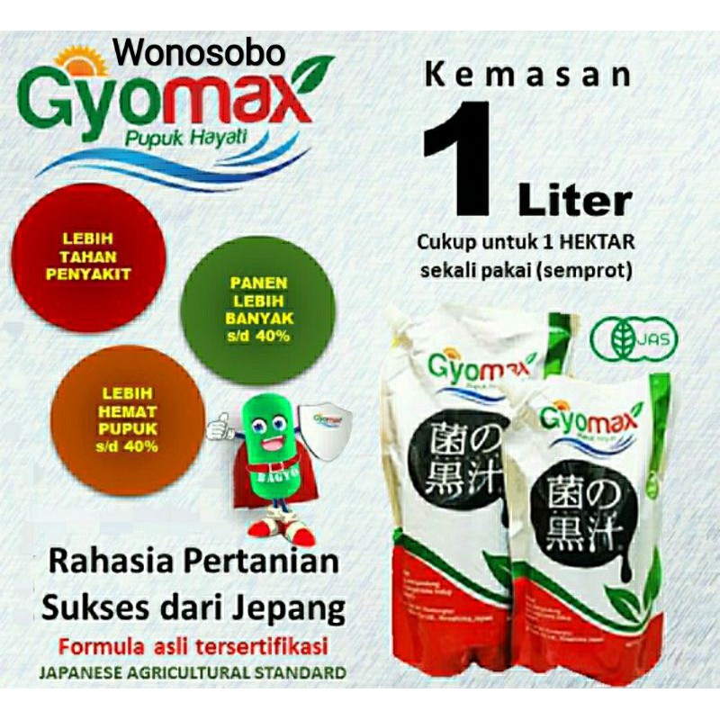 PUPUK HAYATI GYOMAX_KEMASAN 1 LITER