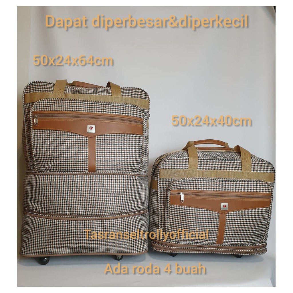 Tas Pakaian RODA 4 Polo Interclub 50cmx24x64cm super jumbo original