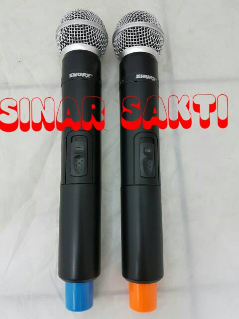 PROMO MIC WIRELESS SHURE U930 + HARDCASE ( HANDHELD )