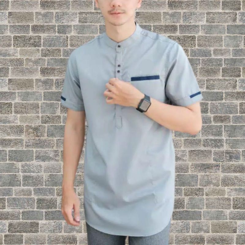 Koko kurta lengan pendek