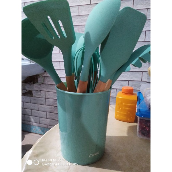 SUTIL SPATULA  TOSCA Untensilk CYPRUS set of 12 FREE GIFT