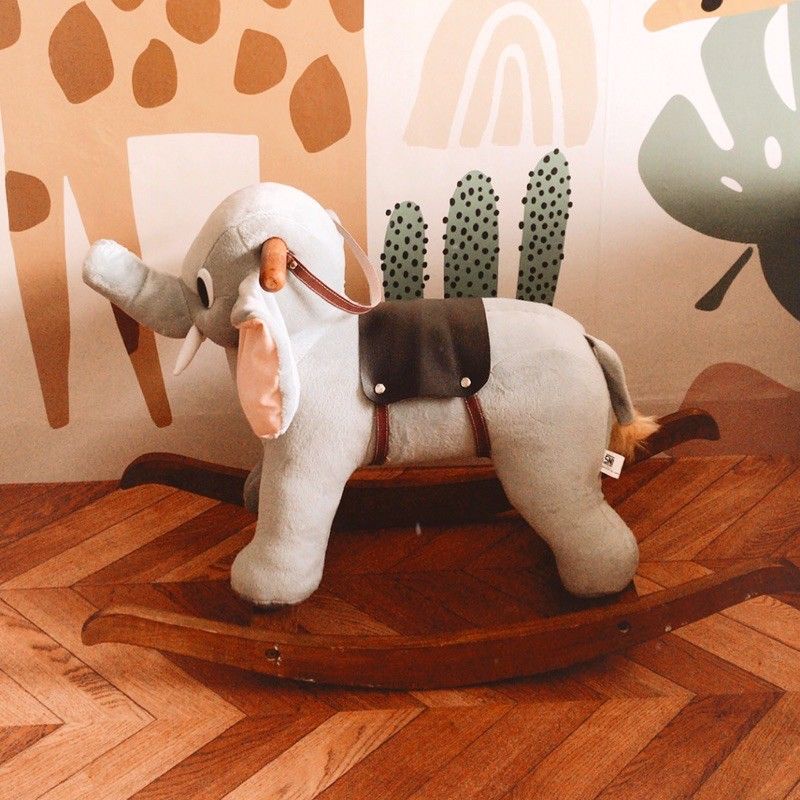 Mainan Rocking Gajah/Gajah goyang