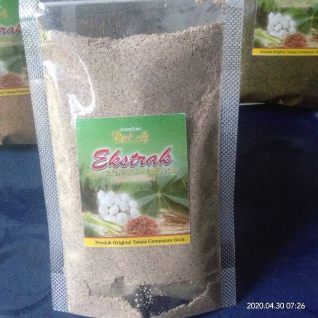 

Ekstrak ketan hitam dan jagung cantel