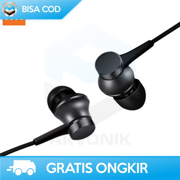 HANDSFREE HEADSET ORIGINAL XIAOMI MI PISTON HUOSAI 3 FOR SAMSUNG OPPO