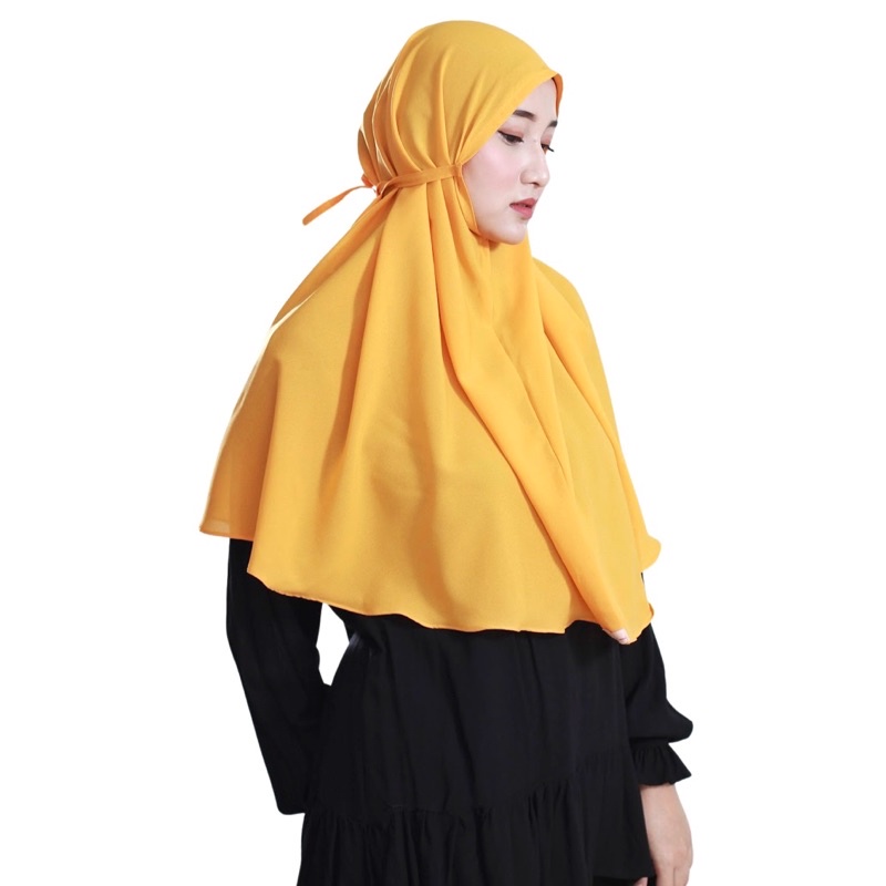 Nouri Avani - Hijab Bergo Jilbab Maryam Instant Simple Tali Sport Hamidah Diamond Syari Premium