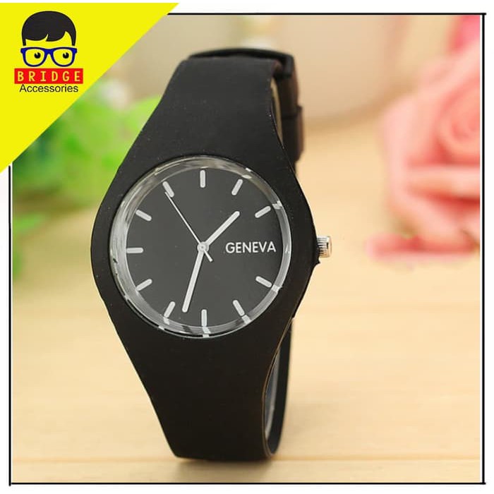 ia112 Geneva Jam Tangan Wanita Analog Original - Casio Looks Strap