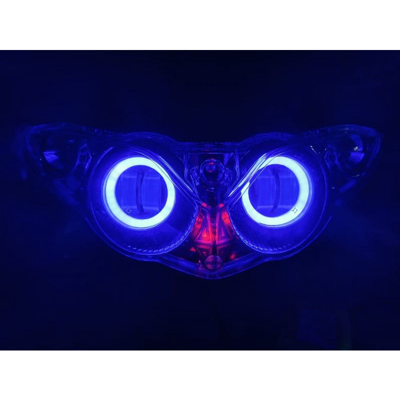 lampu depan Jupiter Z set daymaker mini 2 mata headlamp Jupiter Z set daymaker reflektor Jupiter z c