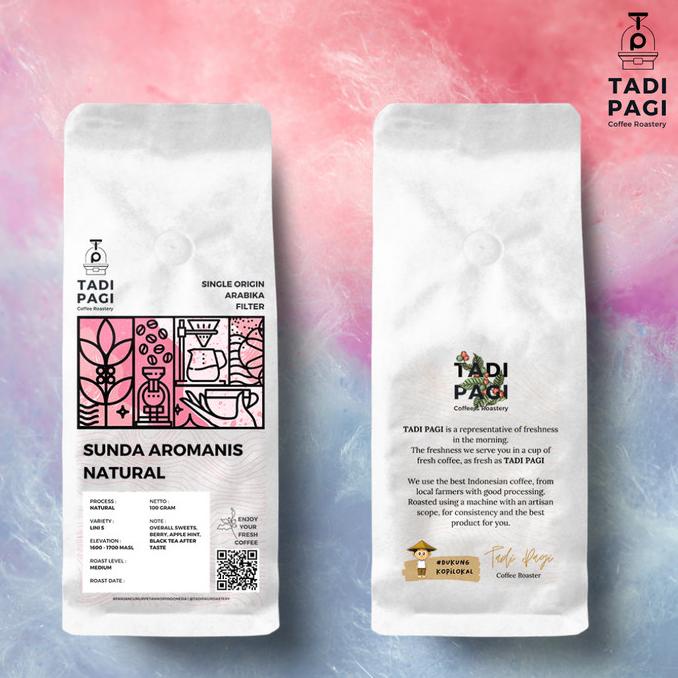 

[ COD ] Arabika Sunda Aromanis 100 gr Roast Bean Coffee SMALL PACK TERMURAH Kode 28