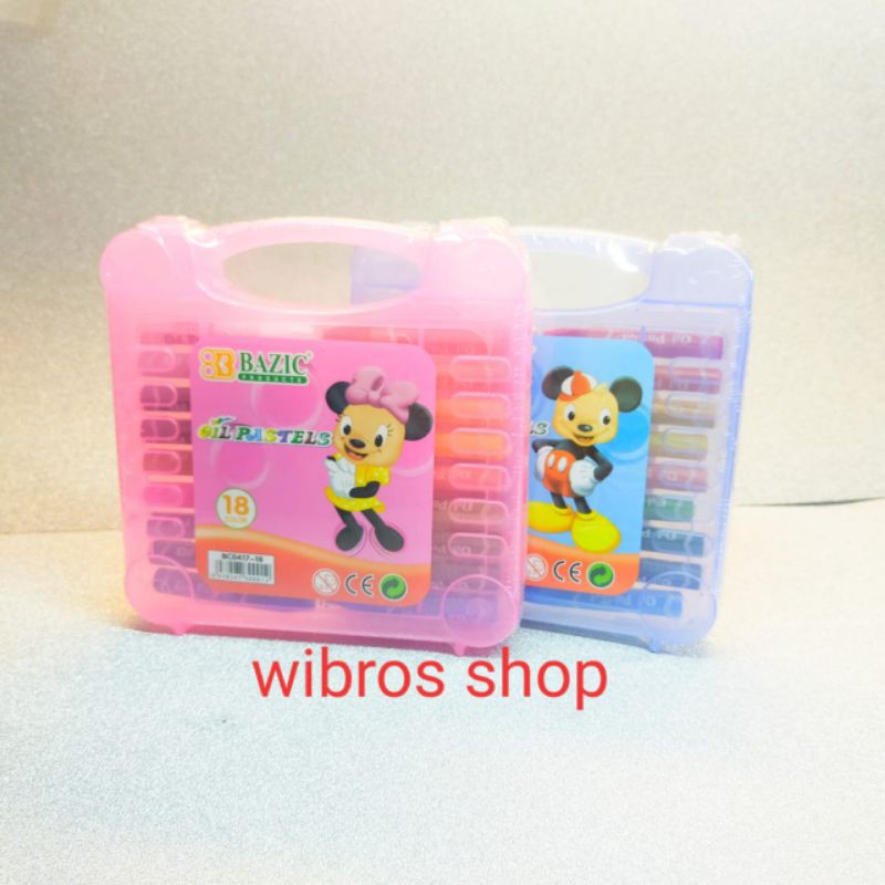 

Oil Pastel Crayon Bazic 18 warna Original