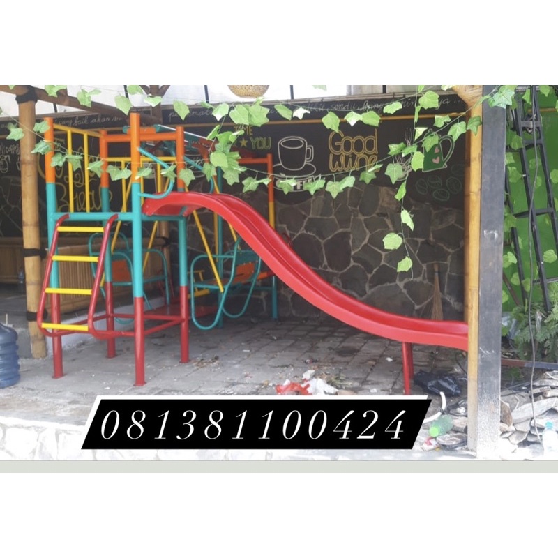 mainan outdoor mainan anak ape luar mainan paud set tiga free ongkir jkt