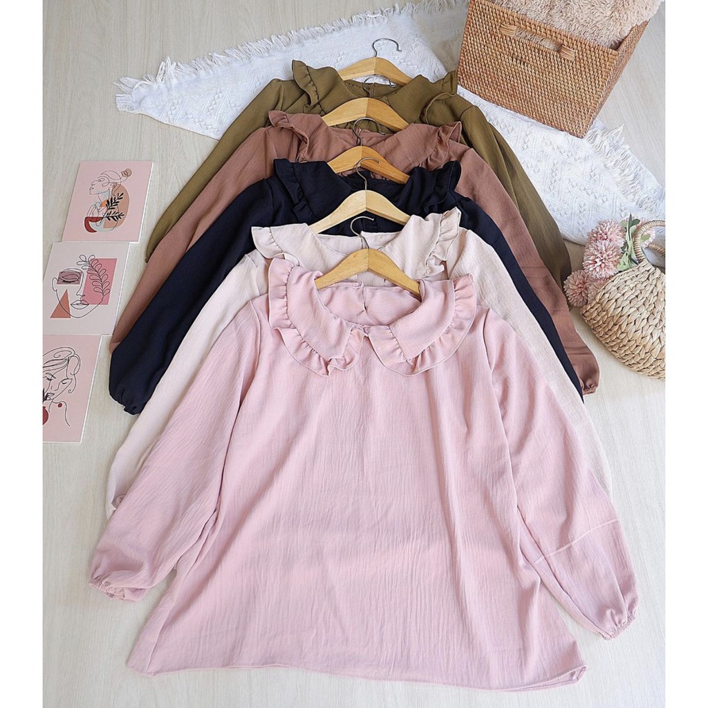 DEWIA BLOUSE-DEWIA BLOUSE LILAC