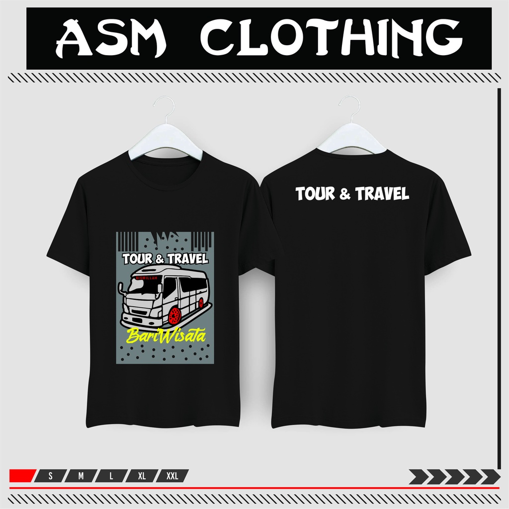 KAOS II BAJU ELF TOUR & TRAVEL II KAOS MURAH SATUAN