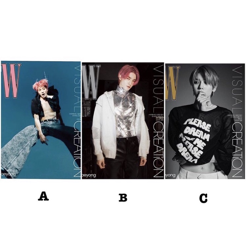 NCT TAEYONG W KOREA MAGAZIN