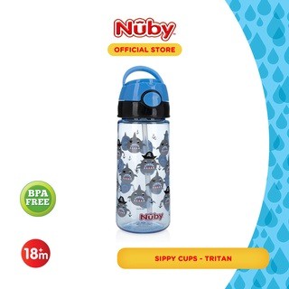 Nuby - Kids Tritan Flip Cup Shark 532ml