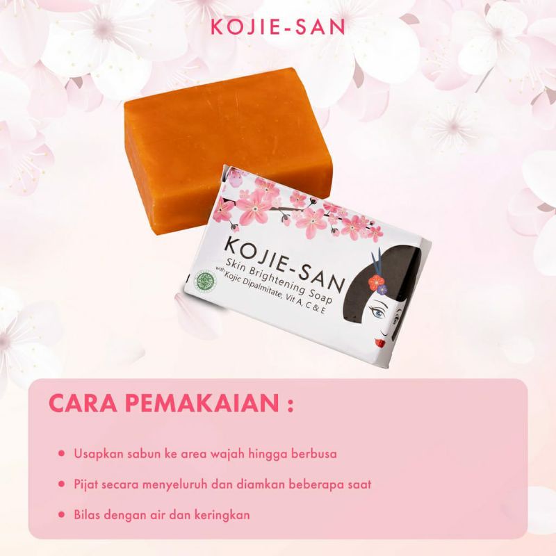 KOJIE SAN BRIGHTENING SOAP GOAT MILK / KOJIC [BPOM]