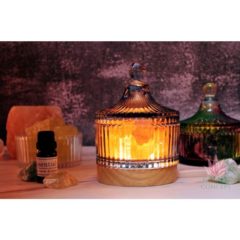 Lampu Kristal Unik Aromaterapi Garam Himalaya Unique Aromatherapy Salt Lamp