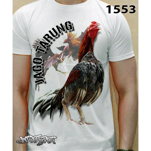 Kaos Ayam Jago Aduan 7 Shopee Indonesia