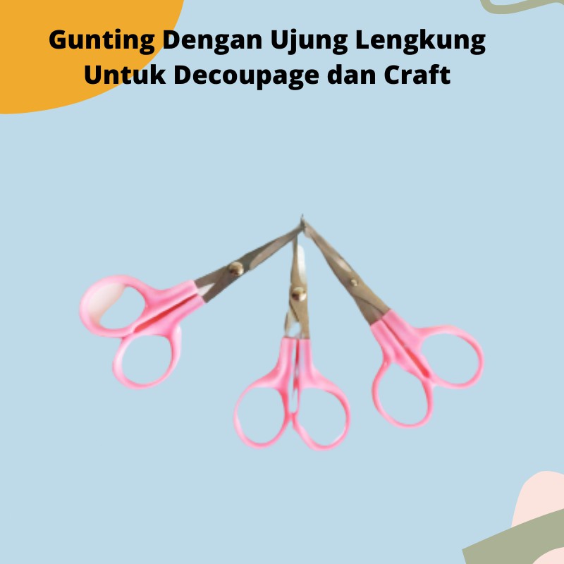 GUNTING LENGKUNG DECOUPAGE-GUNTING LENGKUNG BORDIR DAN CRAFT