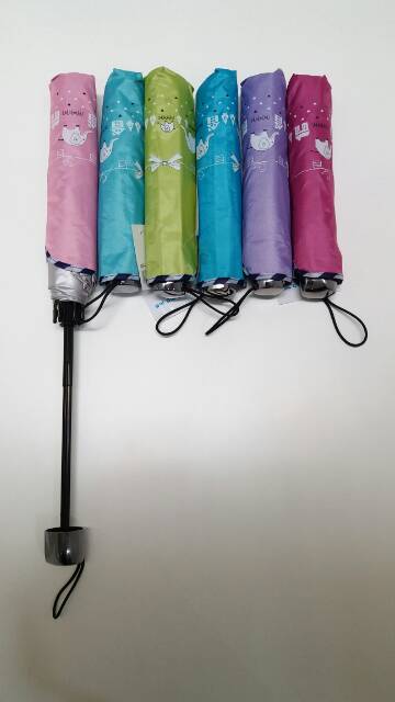 Payung lipat motif gajah