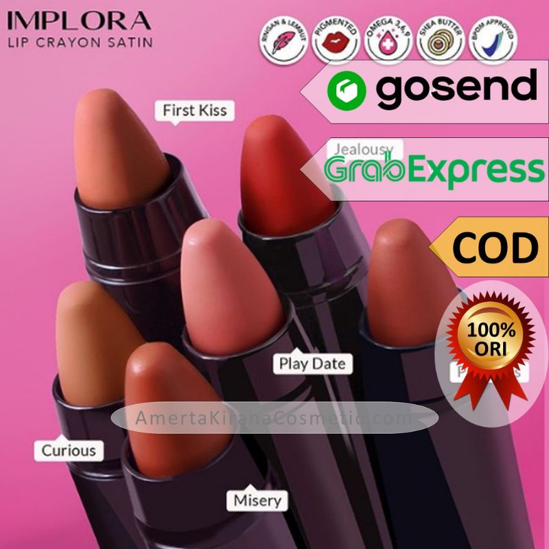 Aschosme Implora Lipcream crayon Satin | implora crayon satin