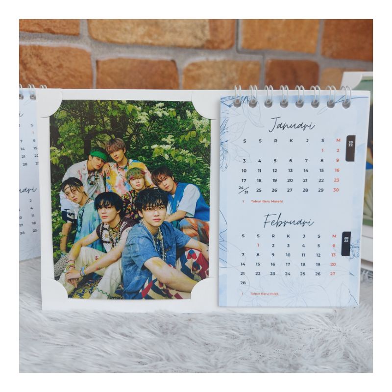 Kalender 2025 Meja NCT DREAM (BISA CUSTOM)