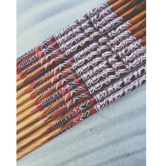 COD Arrow pure carbon warrior motif kayu (ART. 5398)