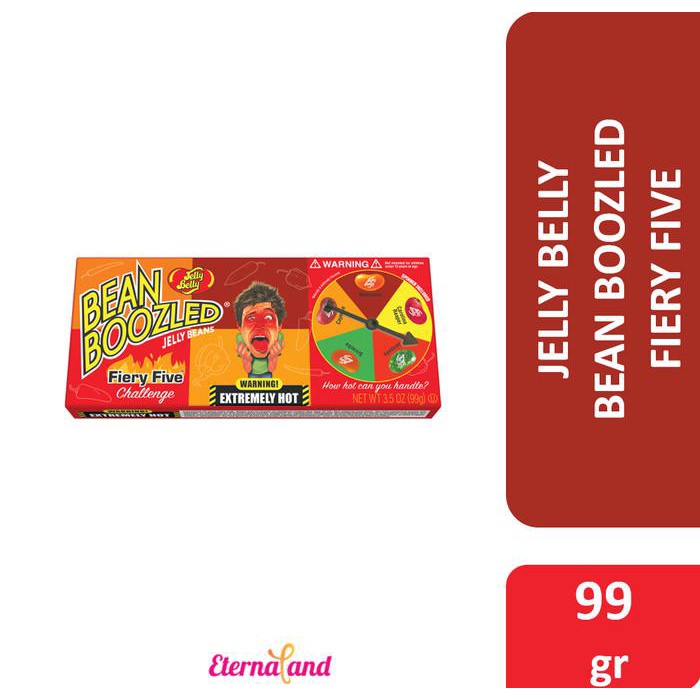 

JELLY BELLY BEAN BOOZLED FIERY FIVE CHALLENGE - PERMEN ANEKA VARIAN - 1.6 OZ (45G)