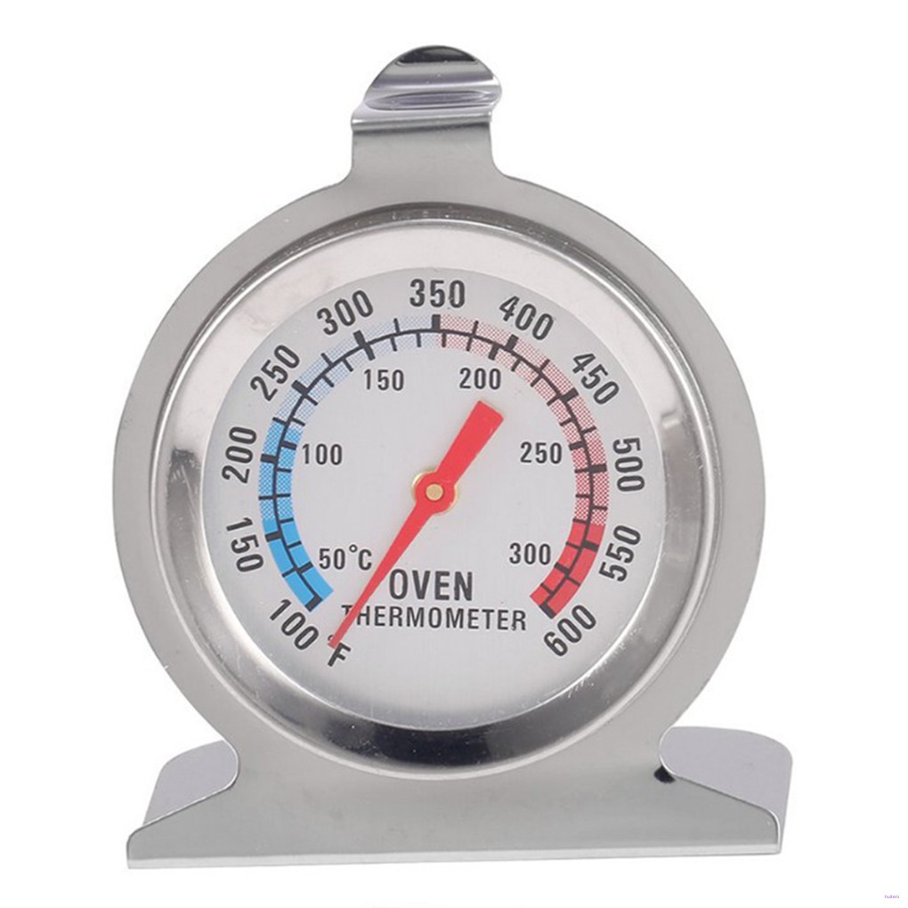 [READY STOCK] Food Meat Grill Stand Up Dial Oven Thermometer Stainless Steel Kitchen Baking Temperature Meter Tester