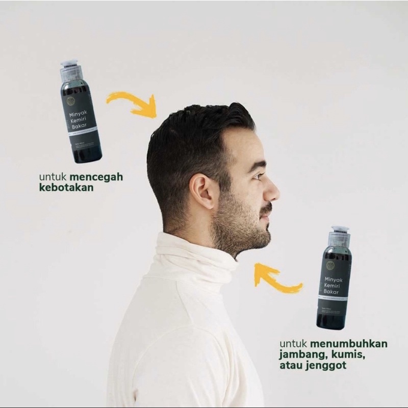Minyak Kemiri Bakar MKB Bali Original BPOM Penyubur Rambut Penghilang Rontok-2