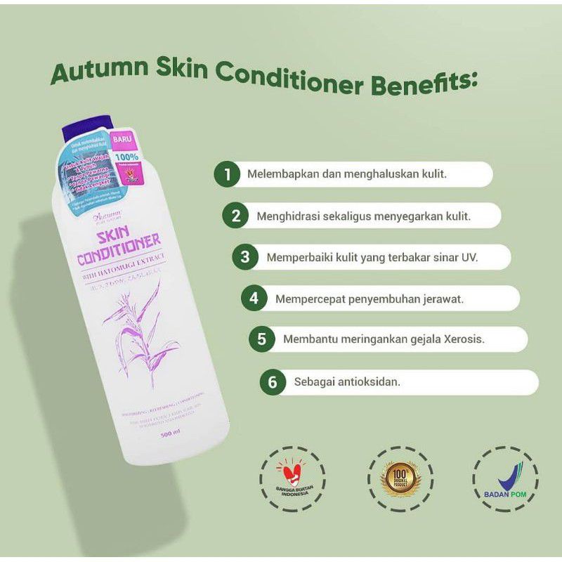 AUTUMN Hatomugi Skin Conditioner 500 ml /conditioning skin