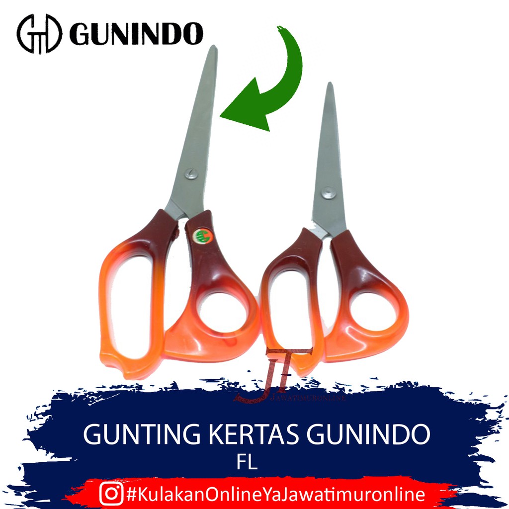 Gunting Gunindo FL / Gunting Kertas Gunindo FL