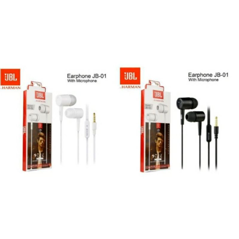 Handfree HF headset JBL JB-01 Stereo Super Bass