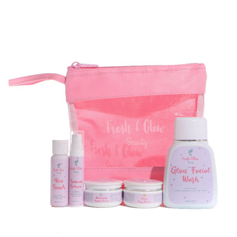 FRESH & GLOW BEAUTY / FnG Beauty Skincare/ Skincare Pemutih / Krim Pemutih/Whitening Cream