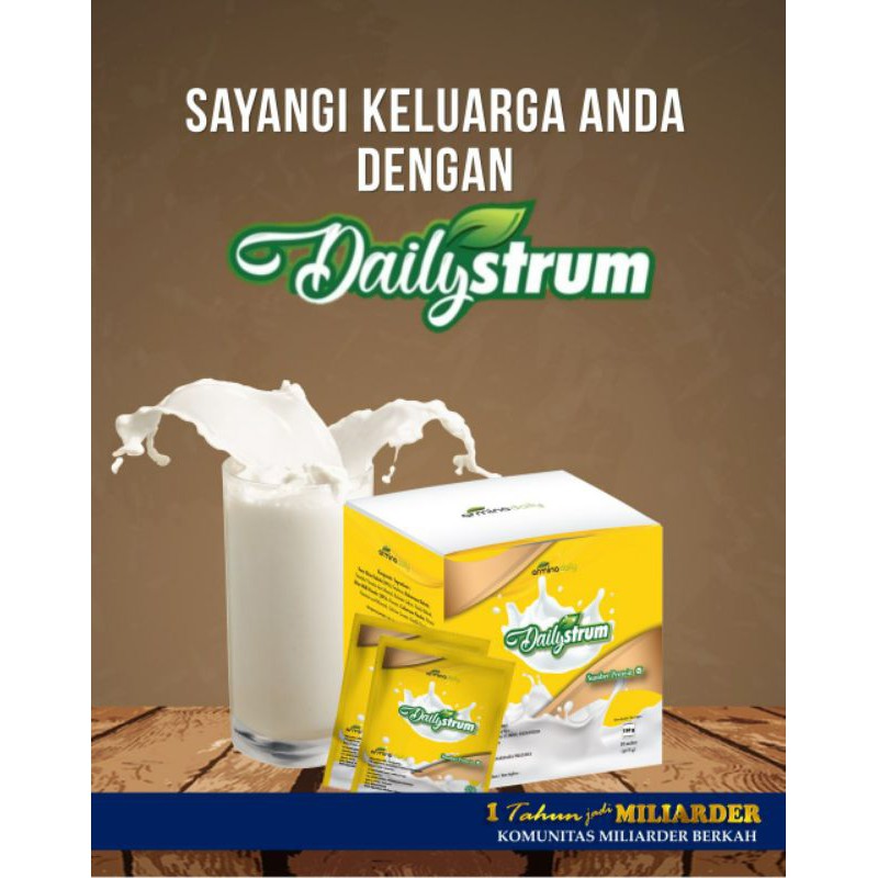 

SUSU DAILY STRUM SUSU BAIK NTUK JANTUNG (KOLOSTRUM) PRODUK ARMINADAILY