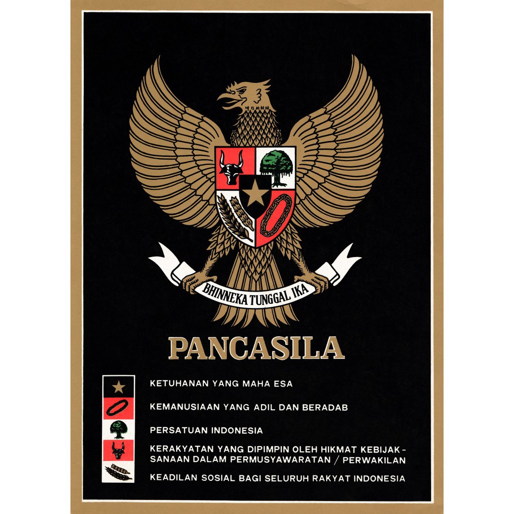 

stiker VINYL GARUDA PANCASILA - 7X10CM