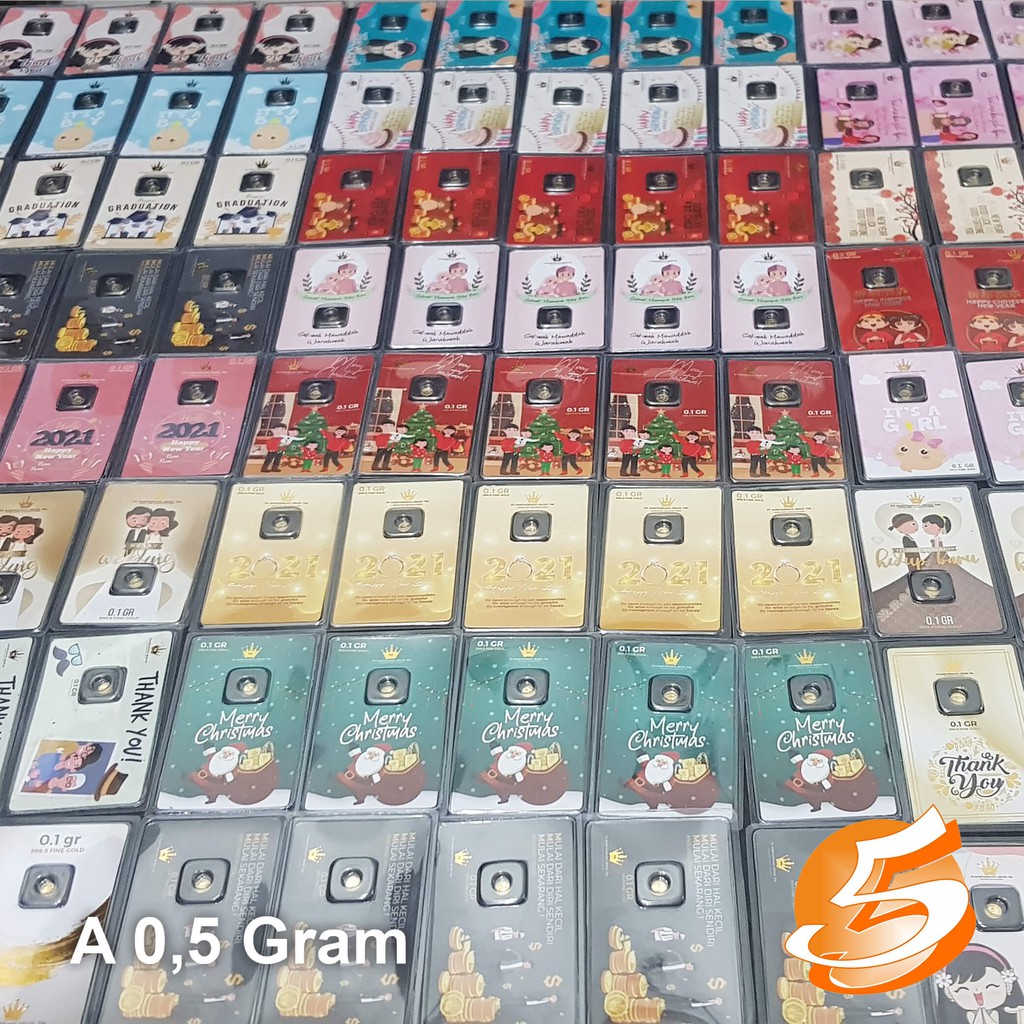 Emas Logam Mulia Hartadinata Abadi 0,5 0.5 Gram Gift Series Seri Hadiah ACC LM HT Gold (1)