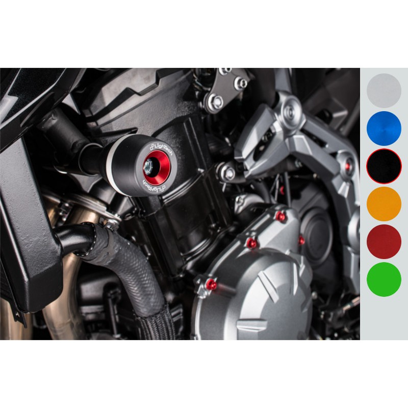 Axle Slider plus Frame Slider Kawasaki Z900 2017 Lightech