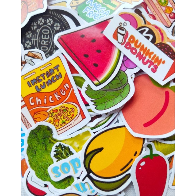 

STIKER DECORATION SCRAPBOOK FOOD SERIES