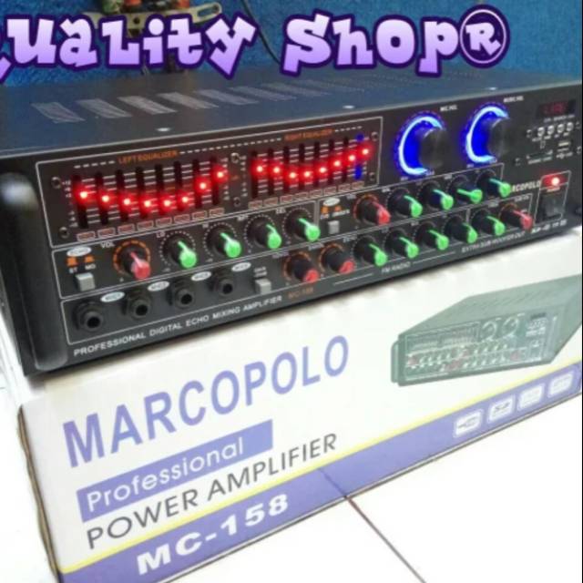 power mixer profesional marcopolo 600 watt untuk speaker dari 8/10/12 dan 15 suara mantap bro