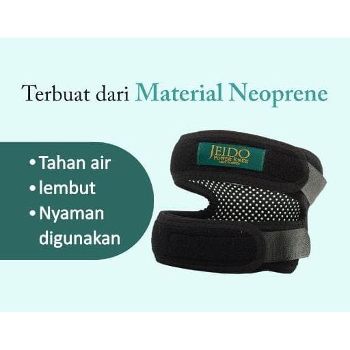 Jeido Power Knee Neo / Promo Bonus 2 Gelang / Jeido Power Knee Baru