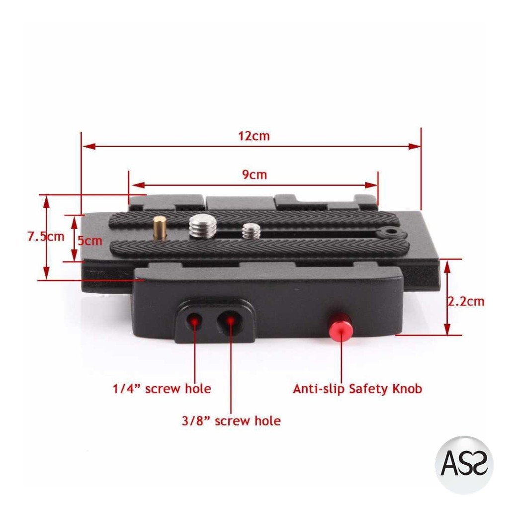 ASS Shop - SETTO Adapter Tripod Quick Release Plate - P200