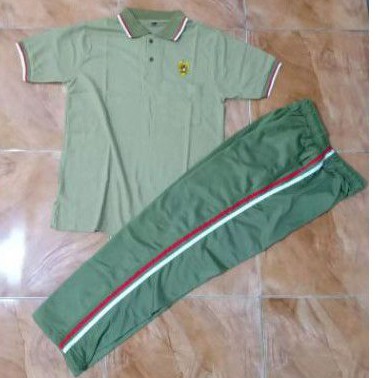 BAJU SETELAN TERAINING OLAHRAGA TNI AD-BAJU OLAHRAGA HARI JUMAT-TERAINING MILITER
