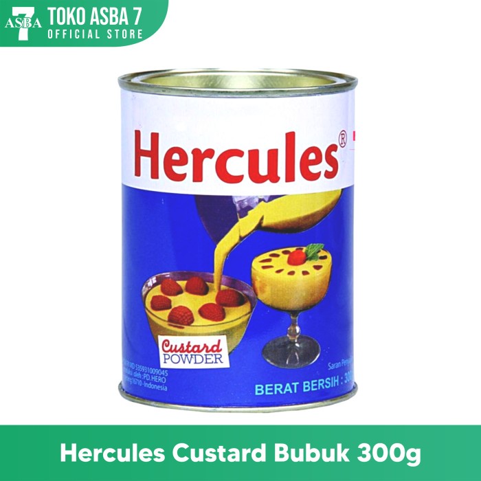 

PROMO [COD] Hercules Custard Powder/Tepung Custard 300gr