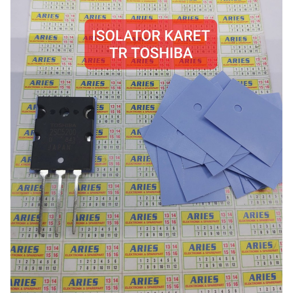 KARET ISOLATOR KARET TOSHIBA 2SC5200