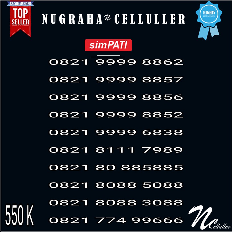 Nomor Cantik Simpati Kwartet 9999 88 Murah
