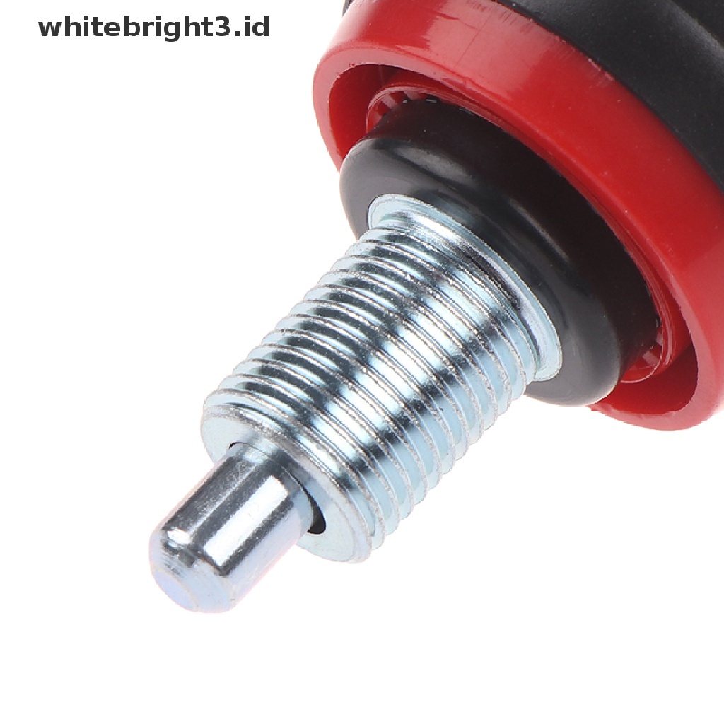 {whitebright3.id} Gym Accessories Fitness Sport Bike Pull Pin M16 Thread Diameter 16mm Spring Knob ,