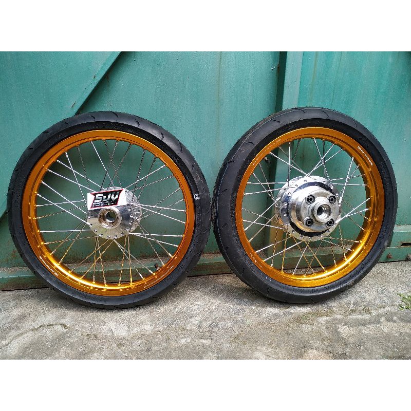 VELG SET BAN SPEK PREMIUM PNP MEGAPRO,CB,GL TIGER TERMURAH